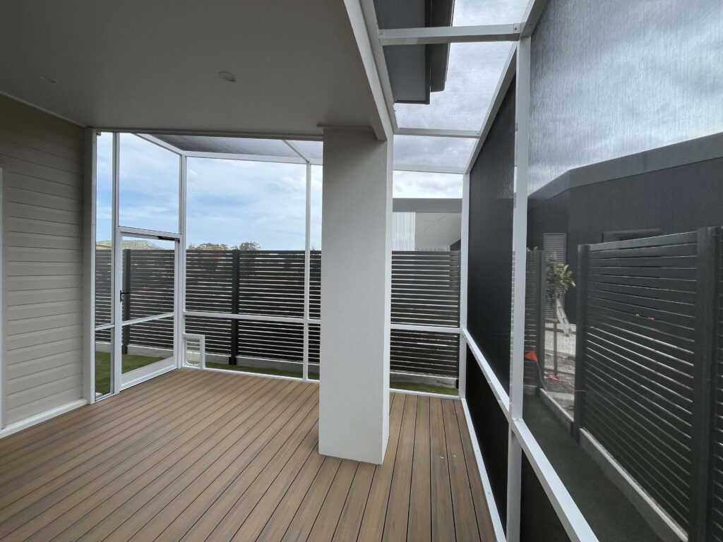Renovated Patio Enclosure.